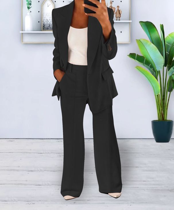 2023 Cross-Border New Fashion Casual Women's Suit_ecoleips.com