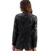 K New Women's Leather Jacket, Women's Motorcycle Suit, Leather Jacket, Short Fashion Women's Jacket_ecoleips.com