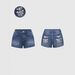 Women's Heavy Duty Cross Stamped Rhinestone Embroidery Denim Shorts Blue Grey Sexy Jeans Factory Direct Stock_ecoleips.com