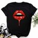 Summer European And American Cross-border Foreign Trade Wholesale T-shirts, Round-neck Casual Plus-size Loose_ecoleips.com