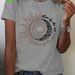 European American Cross-border Foreign Trade Clothing, Star And Moon Combination Round-neck Printed Women's Short-sleeve_ecoleips.com