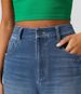 K New Fashionable High Waisted Pants With Rolled Edges And Straight Leg Jeans For Women's Casual Wide Leg Pants_ecoleips.com