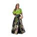 Women's Clothing Retro Summer Fashion Print Long Skirt Niche_ecoleips.com