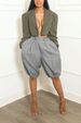 K Women's New Fashion Loose Casual Lantern Pants Cuffed Shorts_ecoleips.com