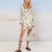 Women's Clothing Fashion Casual Positioning Printed Satin Two Piece Suit_ecoleips.com