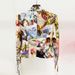 Women's Clothing Fashion Tie Rope Slim Waist Retro Renaissance Angel Print Suit Jacket_ecoleips.com