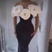 High End Women's Floral Print Dress off Shoulder Slim Fit Bandage Foreign Trade Quality_ecoleips.com
