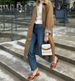 Women's Clothing New Lapel Loose Temperament Commuter Windbreaker_ecoleips.com