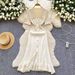 Elegant Fishtail Sweater Dress American Style Long Slim Fit Knitted Women's Clothing High Quality_ecoleips.com