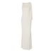 Hot-Selling Women's Fashion 2024 Summer New Fashionable Elegant One-Shoulder Ribbon Solid Color Dress Wholesale_ecoleips.com
