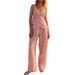 2024 European And American Foreign Trade Women's Clothing, Elegant Solid Color Sleeveless Blazer Set With Suspender_ecoleips.com