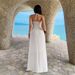 DiYun European And American Elegant Style Strapless Solid Color Long Dress Women's Clothing 2026 Summer_ecoleips.com
