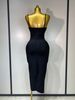 Women Sexy Beading Spaghetti Strap Bodycon Bandage Dress Club Party Luxury Birthday Celebrity Elegant Dresses Wedding Gown RQ6C_ecoleips.com