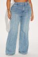 Unisex Relaxed Fit Straight Leg Jeans – High Waist Stretch Denim For Women (Vintage Washed, Comfort Cotton, S-XXL, Blue)_ecoleips.com