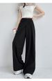 K High End Two-piece Suit With Wide Legs, Women's High Waist Design, Temperament, Straight Leg Casual Suit, Floor Pants_ecoleips.com