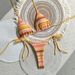 Women's Clothing Color Block Stripe Bikini Set: Modern Two-Piece Swimsuit For Beach & Poolside Style_ecoleips.com