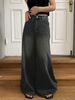 American-style Washed Wide-leg Jeans For Women, New Loose Straight Casual Pants, Slightly Oversized/European And_ecoleips.com