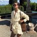 Summer New Holiday Lace-up Lapel Hip-wrapped Shirt Dress_ecoleips.com