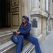 Women's Clothing Cross Border Women's Fashion Solid Color Long Sleeved Hooded Sweatshirt Trousers Suit Casual Half Open Sweatshirt Two Piece Suit_ecoleips.com