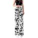 Slim Fit Straight Leg Trousers American Style Digital Print Sporty Casual Summer Trousers for Men And Women Couple Style_ecoleips.com