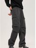 Women's Clothing Spring And Autumn Machete Pants High Street Multi Pocket Straight Assault Long Pants_ecoleips.com