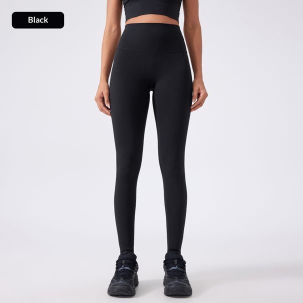 Autumn/Winter New Women's Shaping, Slim, Lightweight, And Seamless High Waisted Hip Lifting Fitness Yoga Pants DAW191_ecoleips.com