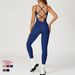Women's Clothing Women's Slim Fit Bodysuit Cross Back One Piece Yoga Wear Sports Fitness Outdoor Running Beautiful_ecoleips.com