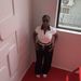 Women's Clothing New Contrast Color Lapel Short Sleeved Belly Baring Top Lace Up Straight Leg Trousers Suit_ecoleips.com
