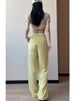 K Loose Drooping Pants For Women, New Casual Straight Leg Thin Wide Leg Pants_ecoleips.com