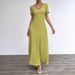 2026 European And American Summer New Style Best-Selling Plus Size Women's Solid Color Sexy Deep V Short Sleeve_ecoleips.com
