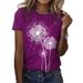 Summer European And American Cross-border Foreign Trade Wholesale T-shirts, Round-neck Casual Plus-size Loose_ecoleips.com