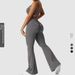 Women's Clothing Wide-leg Horn Jumpsuit Sexy Backless Sports Yoga Jumpsuit_ecoleips.com