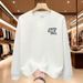 FW25 Matching Couple Cotton Crew Neck Sweatshirt - His & Hers_ecoleips.com
