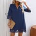 Women's Clothing American Style Dress Burnt Flower Print Half Sleeve A-Line Skirt Spring Summer New Holiday Fashion_ecoleips.com