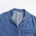 2024 Spring New Women's Set: European American Style French Fashion Washed Blue Denim Top And Straight-Leg Pants Set_ecoleips.com