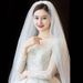 Women's Clothing New Female Simple Trailing Bride Wedding One Shoulder Hepburn Same Style Spring_ecoleips.com
