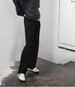 Aria Basics Wool Wide-Leg 2026 Spring New Women's Fashion Knitted High-Waisted Long Pants Loose Slimming Elastic Waist Trousers For_ecoleips.com