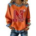 Women's Long-Sleeve Waffle Knit T-Shirt 3D Printed Retro Streetwear Top Unisex-Friendly Cut 5 Colors S-5XL_ecoleips.com
