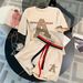 Women's Clothing Casual Sports Suit Summer Loose Shorts Short Sleeves Fashionable Running Two Piece Suit_ecoleips.com