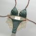 2026 Women's Spring Bikini Swimsuit Vacation Pure Delicate Two Piece Beachwear Regular Fit Polyester Nylon Sexy Casual_ecoleips.com