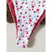 Aria Basics New European And American Style Women's Swimsuit, Cherry Print Bikini Set With Thin Straps, Sexy Two-piece, Backless For_ecoleips.com