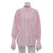 Verve Fashion 2025 Autumn New Loose Fit Turn-down Collar Solid Color Versatile Long Sleeve Shirt Women's Top_ecoleips.com