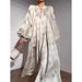 Women's Clothing High End Sense Of Silk Satin Ink Painting Printed Dress Dress Female_ecoleips.com
