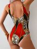 2026 Slimming High-End Training Bikini One Piece Swimsuit Retro Conservative Design For Professional Competitive Swimming_ecoleips.com