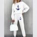 Women’s Clothing sweatshirt suit letter printing loose casual long sleeved women's clothing_ecoleips.com