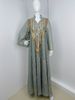 Women's Clothing Muslim Evening Dress Arab Dubai Dress Robe Mesh Embroidery Sequins_ecoleips.com