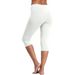 Women's Mid-Waist Slim Fit Yoga Pants 7/8 Length Hip Lifting Casual Leggings European American Style Polyester Spring/Autumn Summer_ecoleips.com