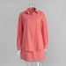 Aria Basics Aria Basics Cross-Border Cotton Shirt Short Skirt European American 2025 Summer Loose Shirt+Skirt Casual Set Women_ecoleips.com