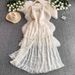 Women's Clothing Fairy Super Fairy Forest Cake Skirt Ruffled Chiffon Yarn Medium Long A Line Skirt_ecoleips.com