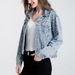 Women's Embroidered Rhinestone Denim Jacket – Slim Fit Bling Coat, Trendy Fall Fashion, Comfortable Stretch Cotton, Plus Size Available (S-5XL)_ecoleips.com